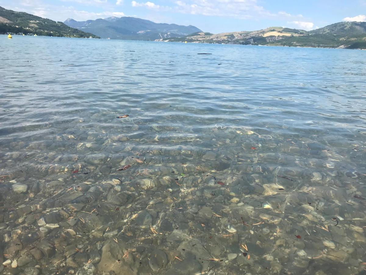 Rez De Plage-Canoe+Paddle-70M² Savines Luaran gambar