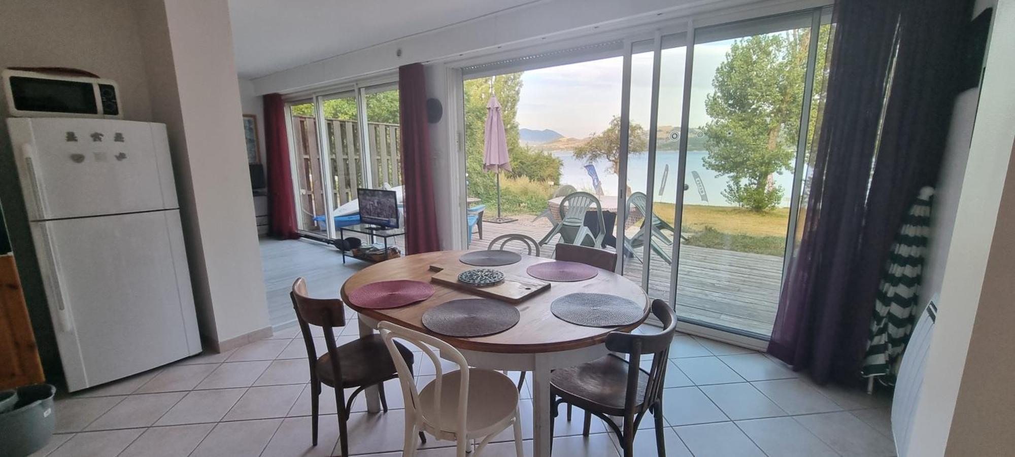 Rez De Plage-Canoe+Paddle-70M² Savines Luaran gambar